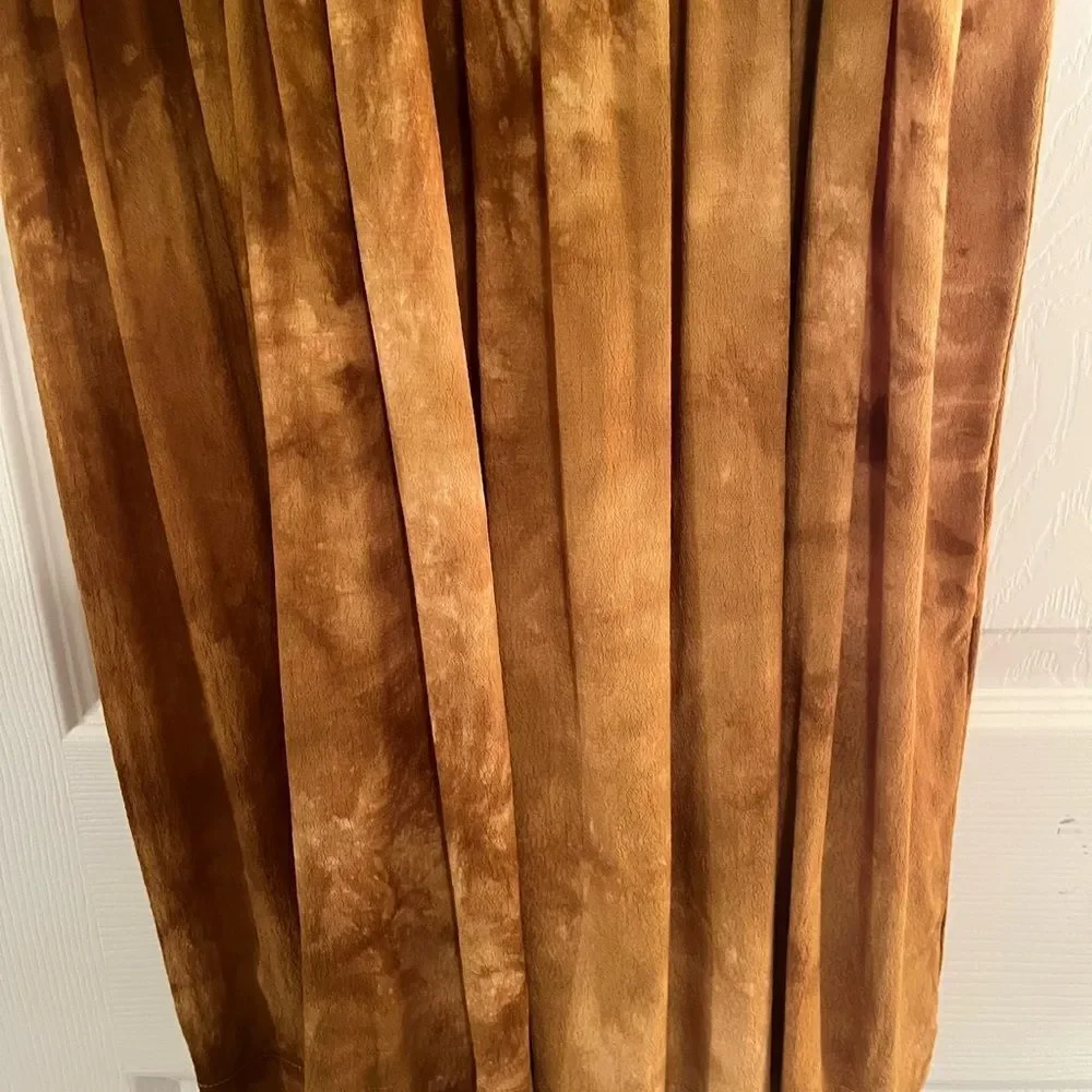 Madewell Smocked Midi Skirt